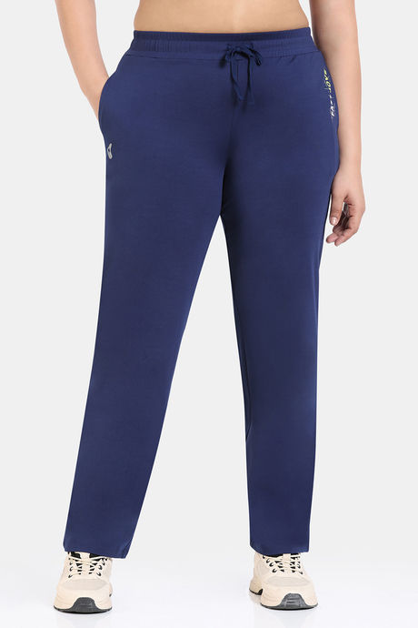 Zelocity True Curv Quick Dry Gym Track pants - Blue Depths — image 2